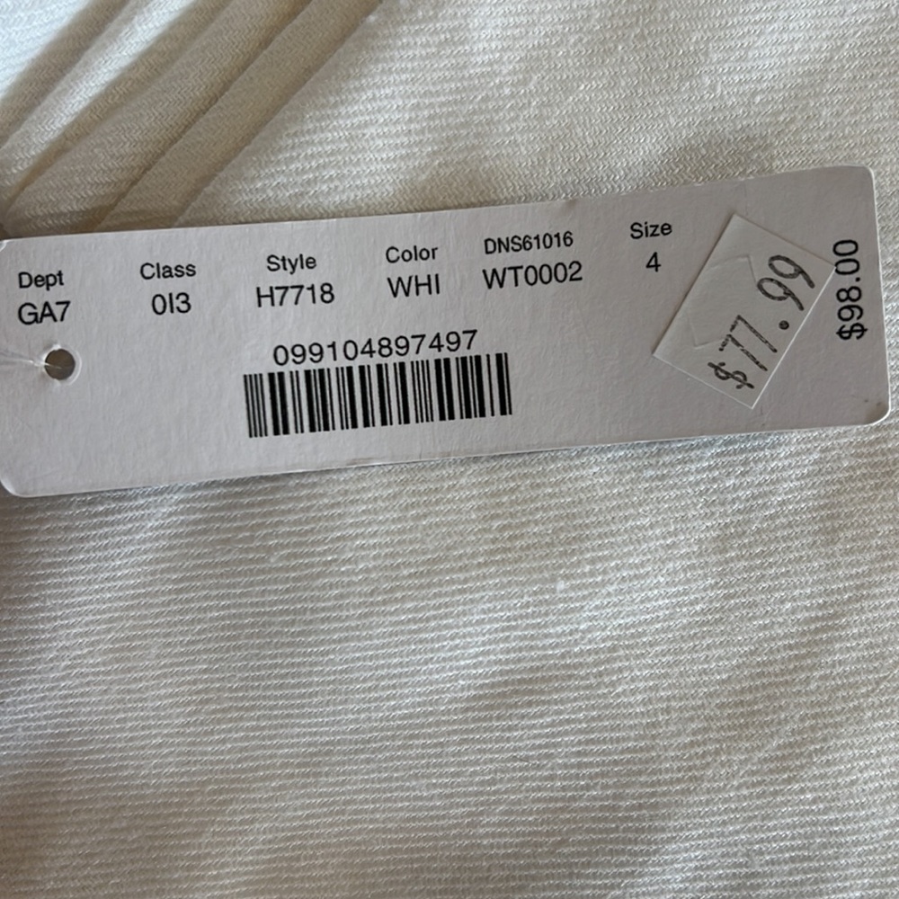 NWT Size 4 JCrew cream dress pants - Picture 12 of 12